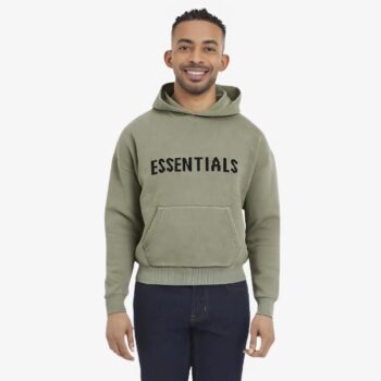 Essentials Knit Pullover Hoodie